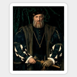 Charles de Solier, Sieur de Morette - Hans Holbein Sticker